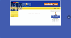 Desktop Screenshot of escrime24.com